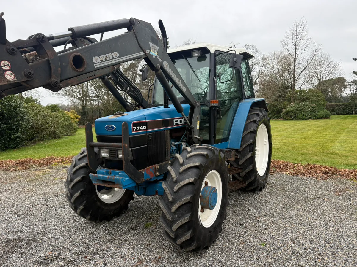 1992 Ford 7740 SL 12x12 C/w Loader €22950 No Vat - Image 2