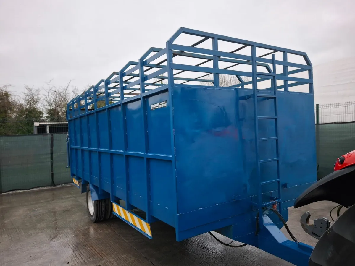 Cattle trailer 16x7 double axel - Image 2