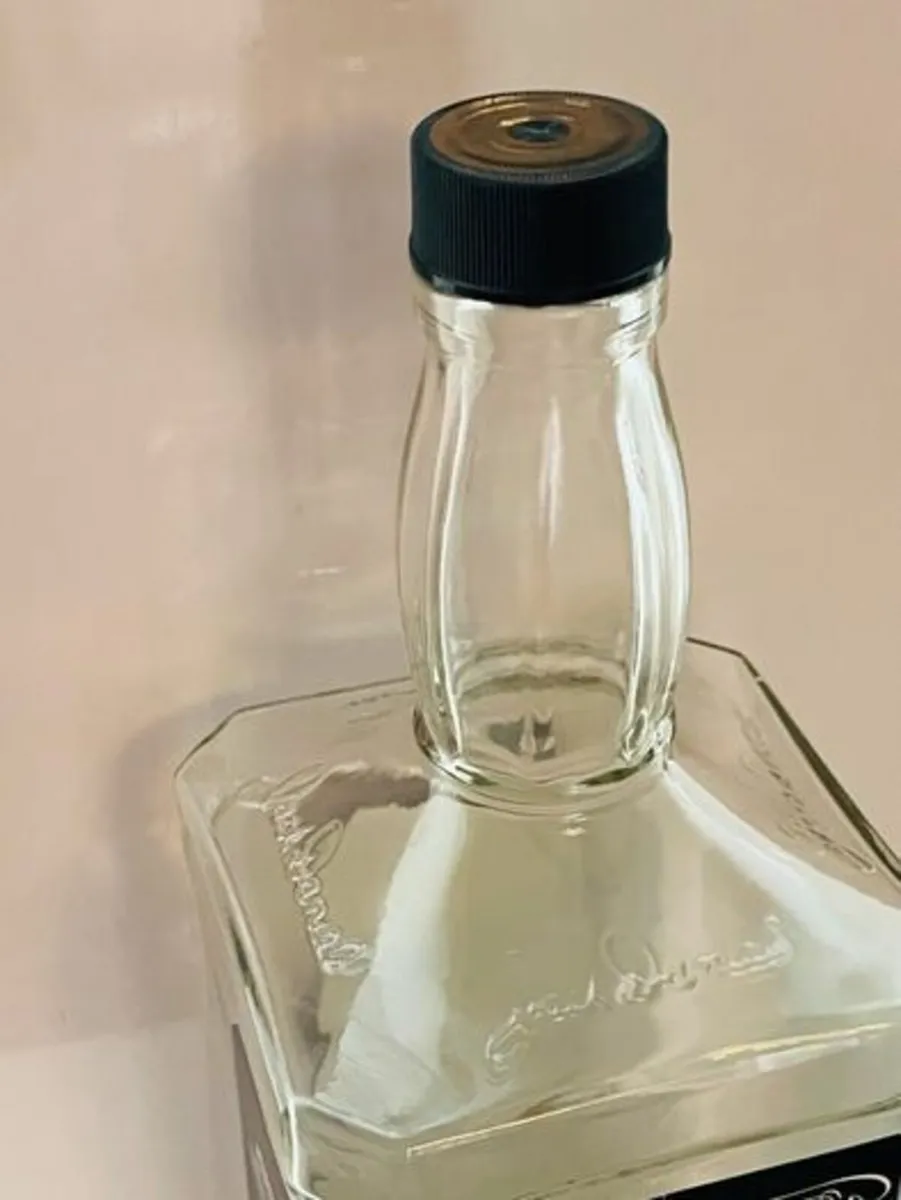 Jack Daniels - 3 Litre Glass Bottle -Empty. - Image 2