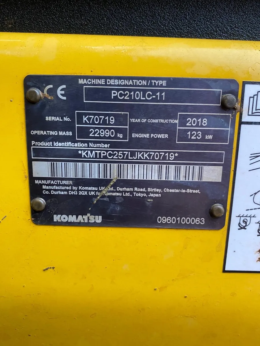 Komatsu PC210-11 2018 - Image 4