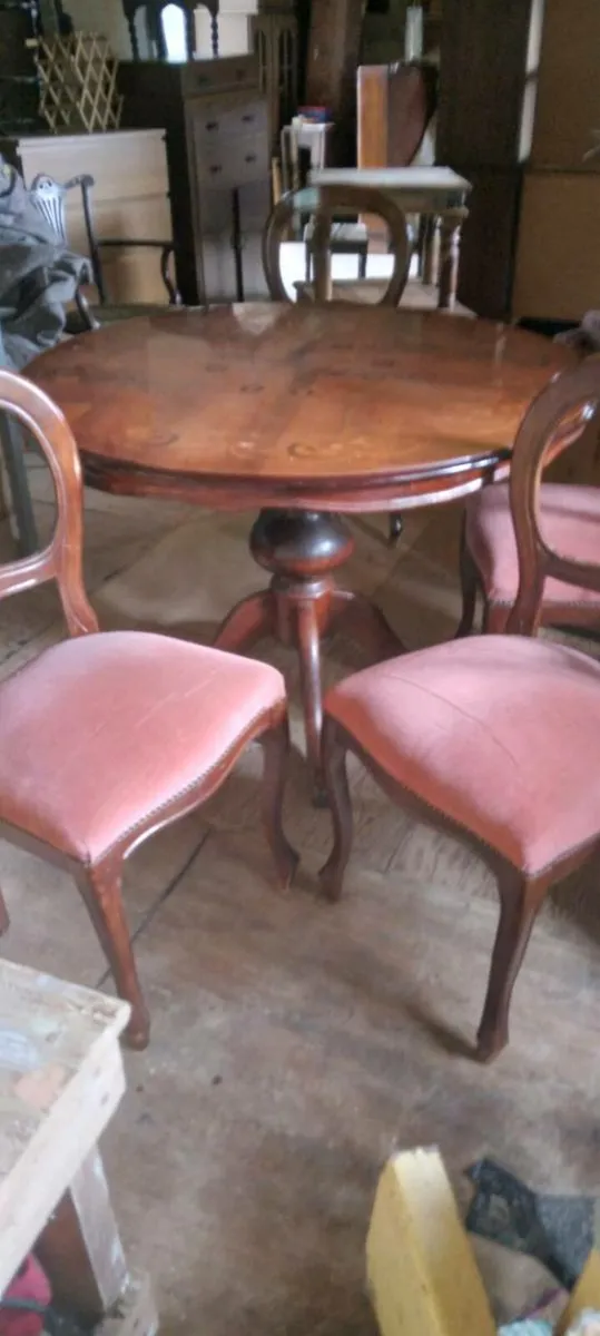 Tables and chaird - Image 1