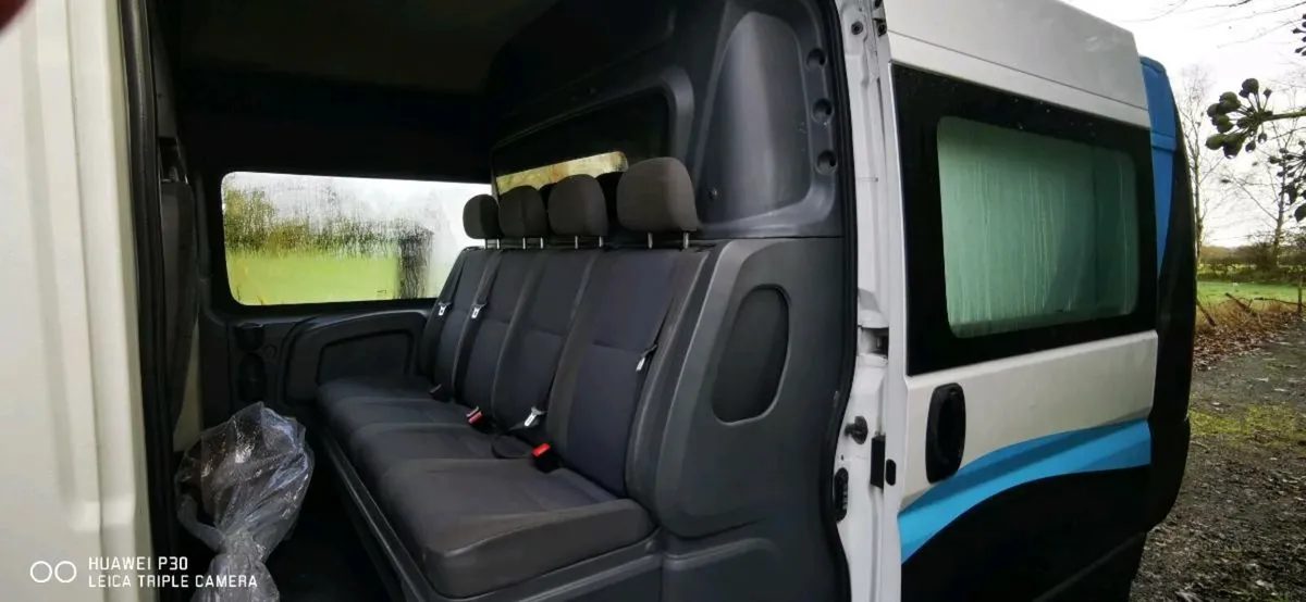 Relay / Boxer / Ducato Crew Cab Seats & Bulkhead - Image 1