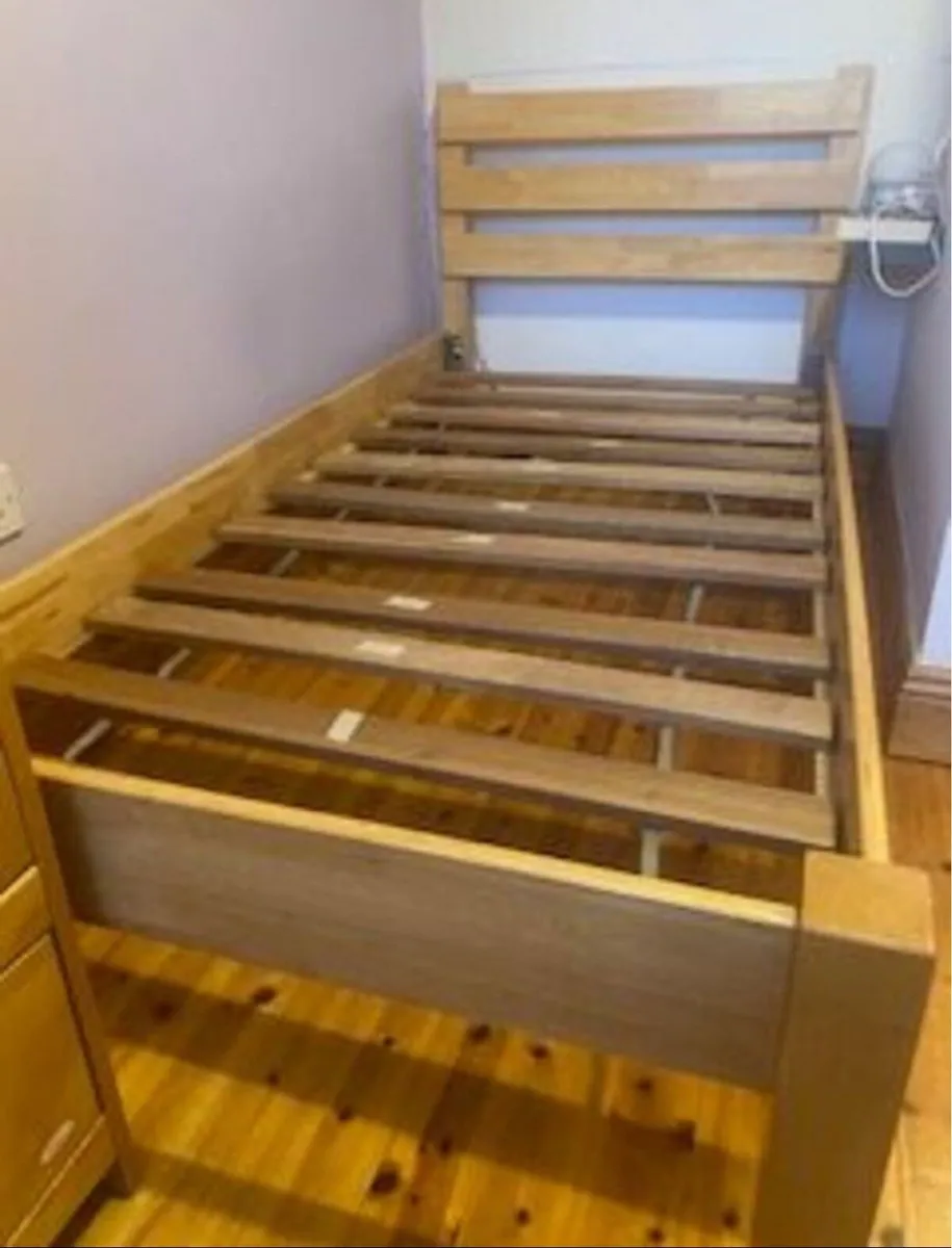 Lovely Single Wooden Bed Frame - Can Deliver