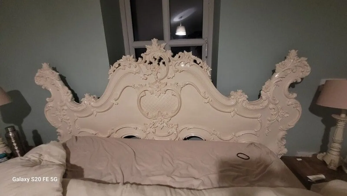 French style headboard kingsize - Image 2
