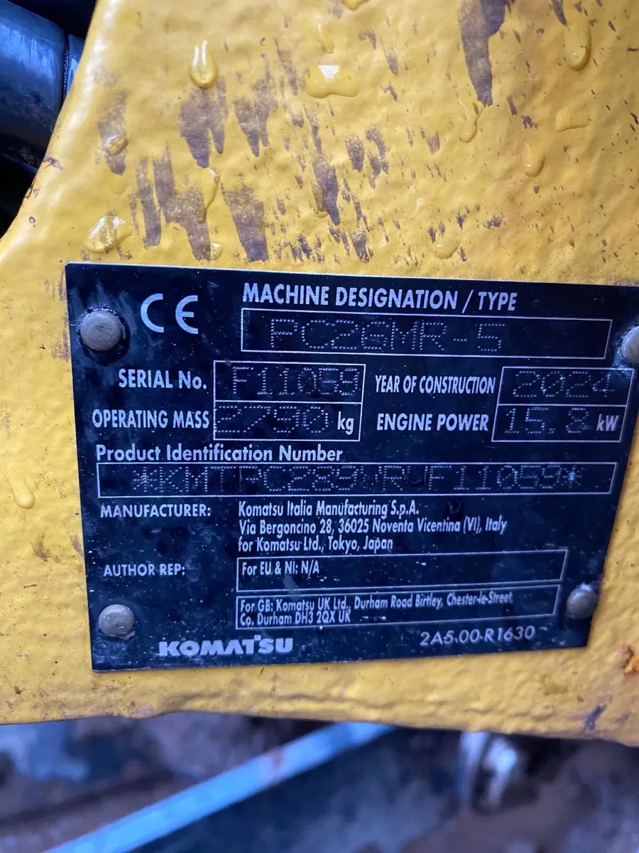 Komatsu PC26 - Image 2