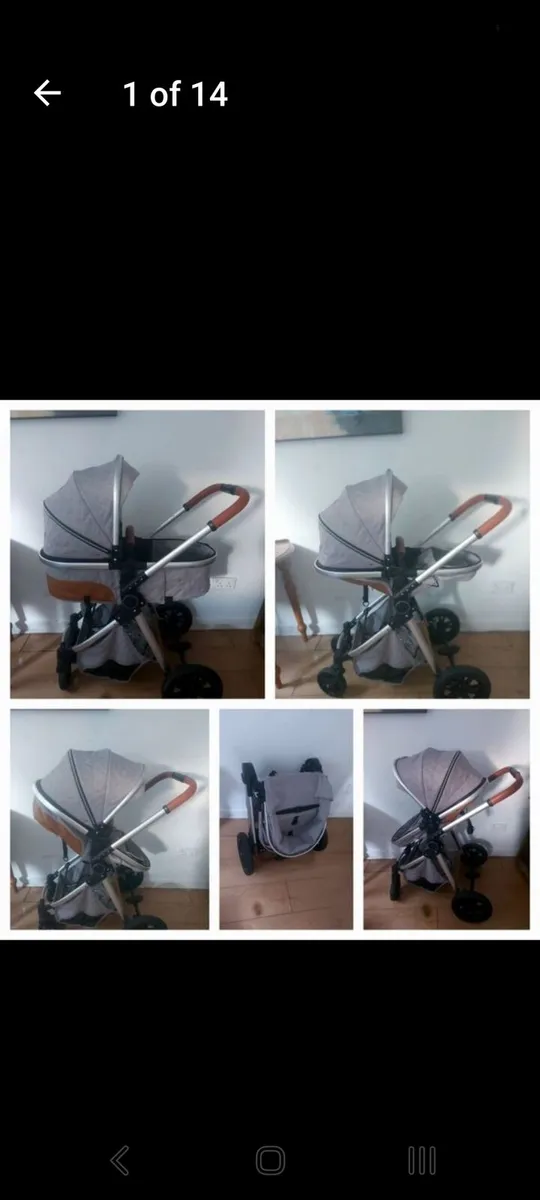 2 in 1 pram pushchair - Image 1