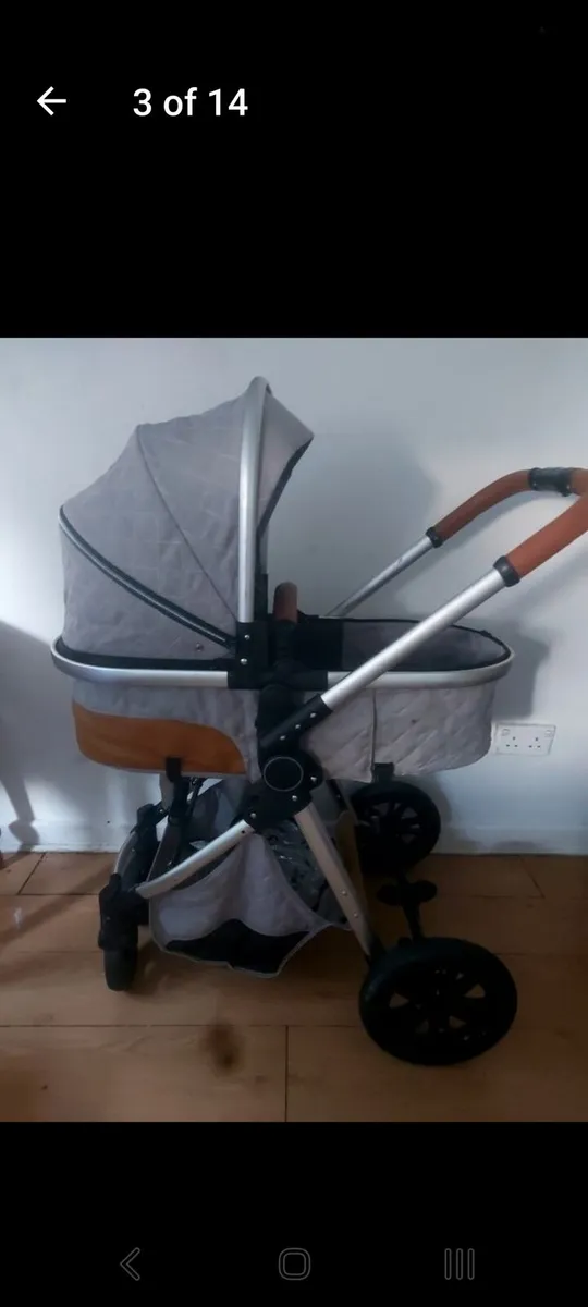 2 in 1 pram pushchair - Image 3