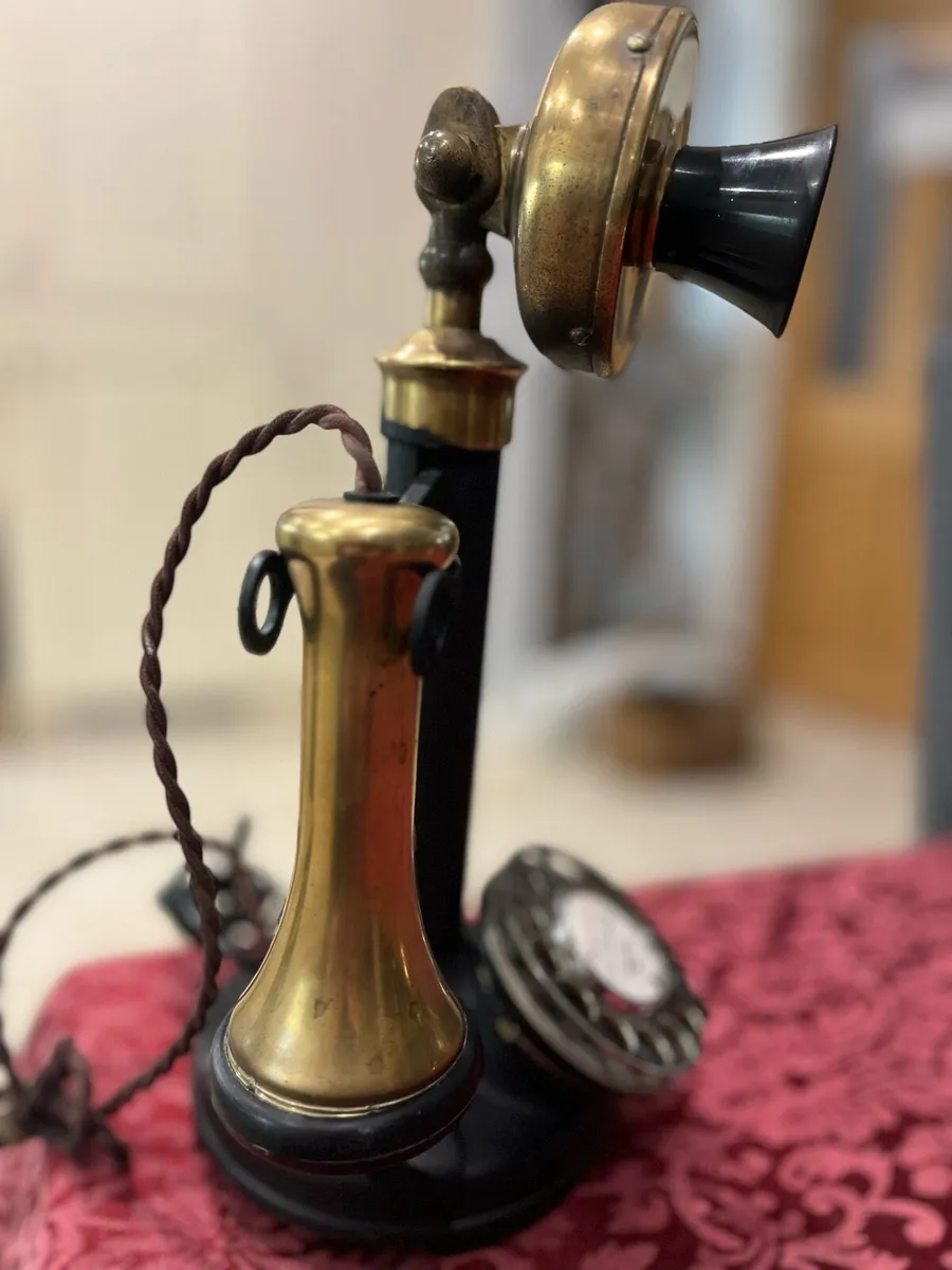 Vintage Candlestick Telephone - Image 3