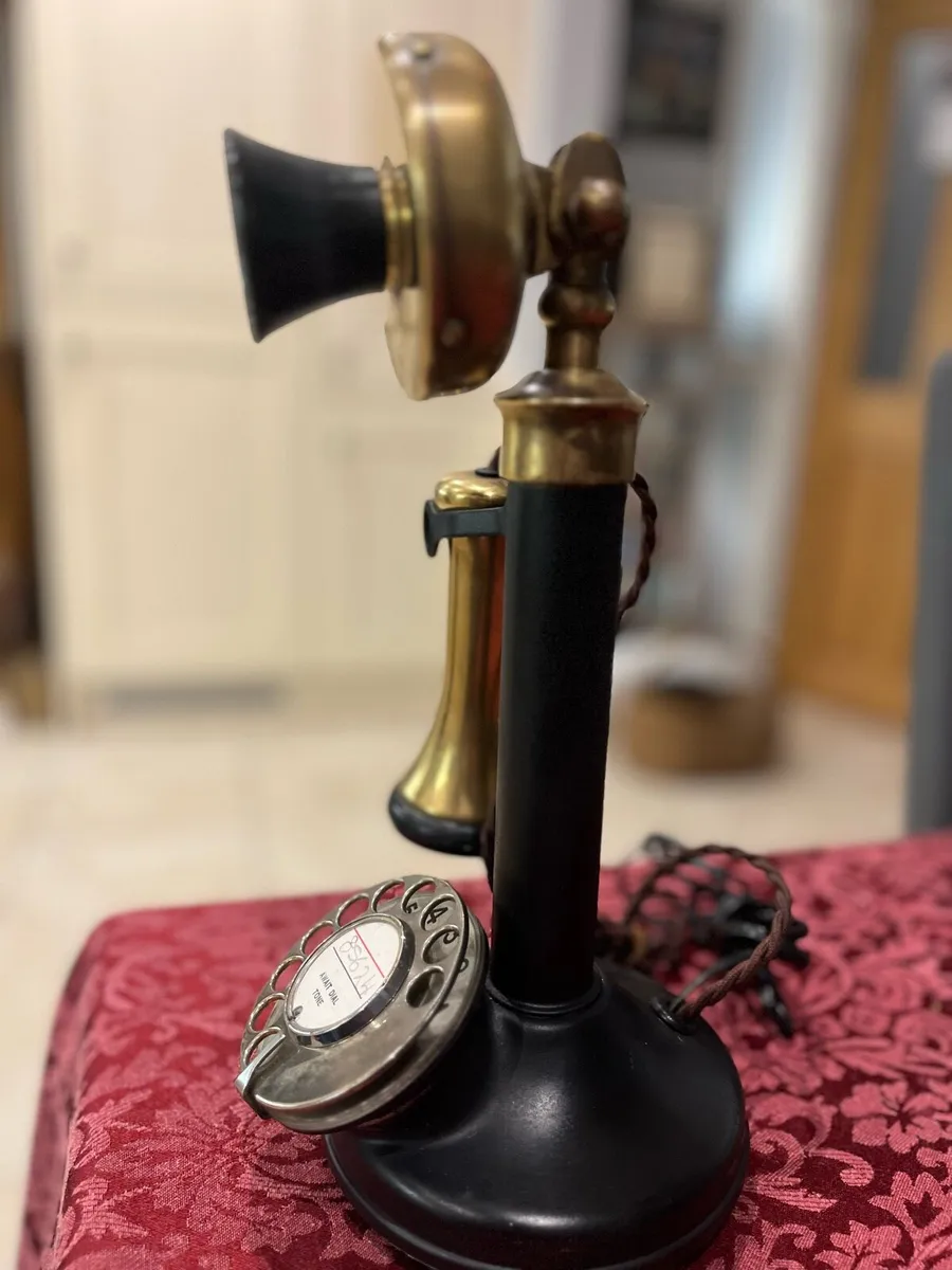 Vintage Candlestick Telephone - Image 4