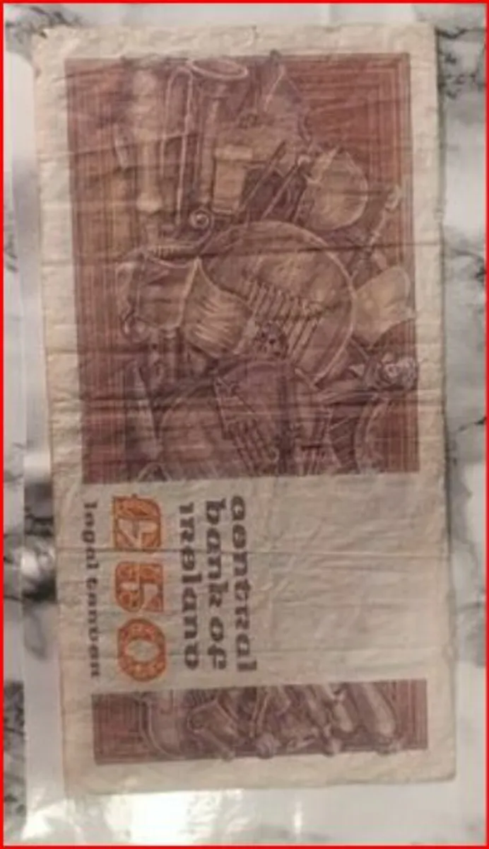 Ireland 50pound B Series irishbanknote - Image 2