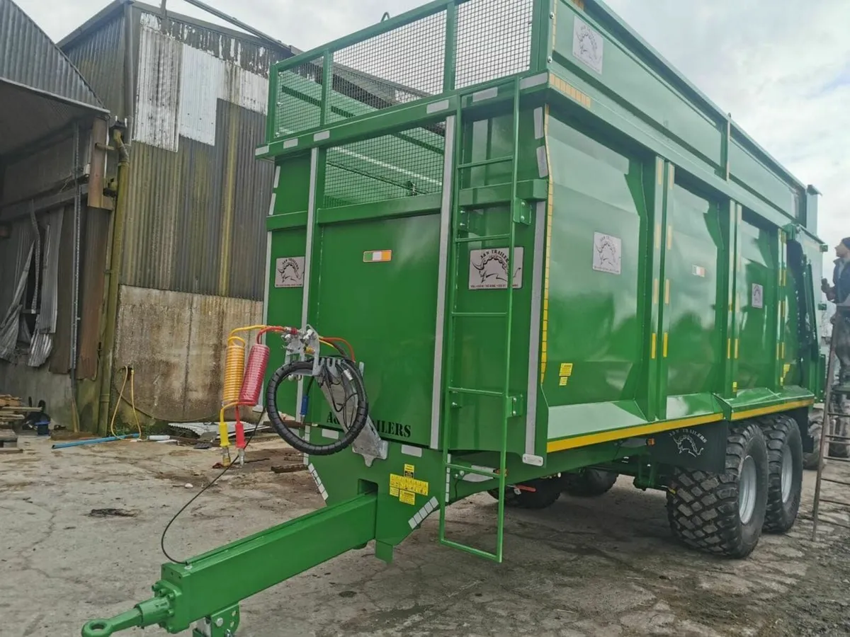 Grain trailer silage trailer - Image 3