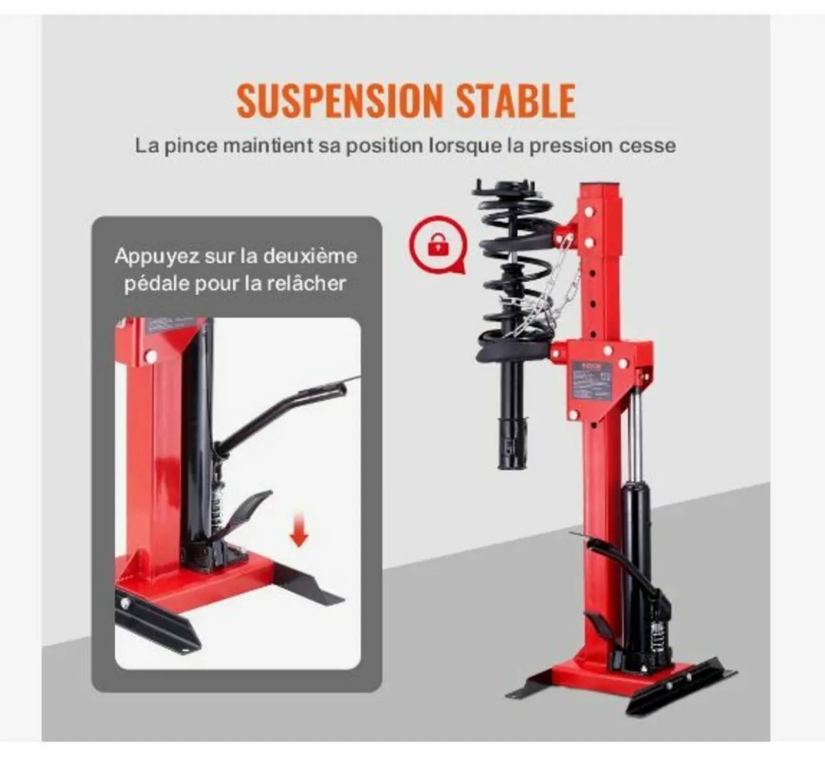 Strut Spring Compressor, 4.5 Ton - Image 4