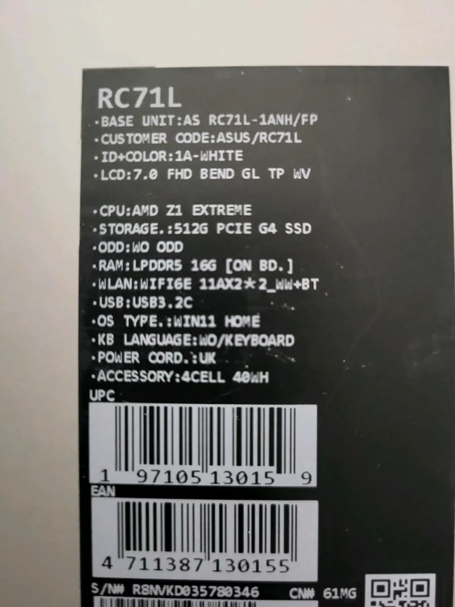 Asus Rog Ally Z1 Extreme - Image 2