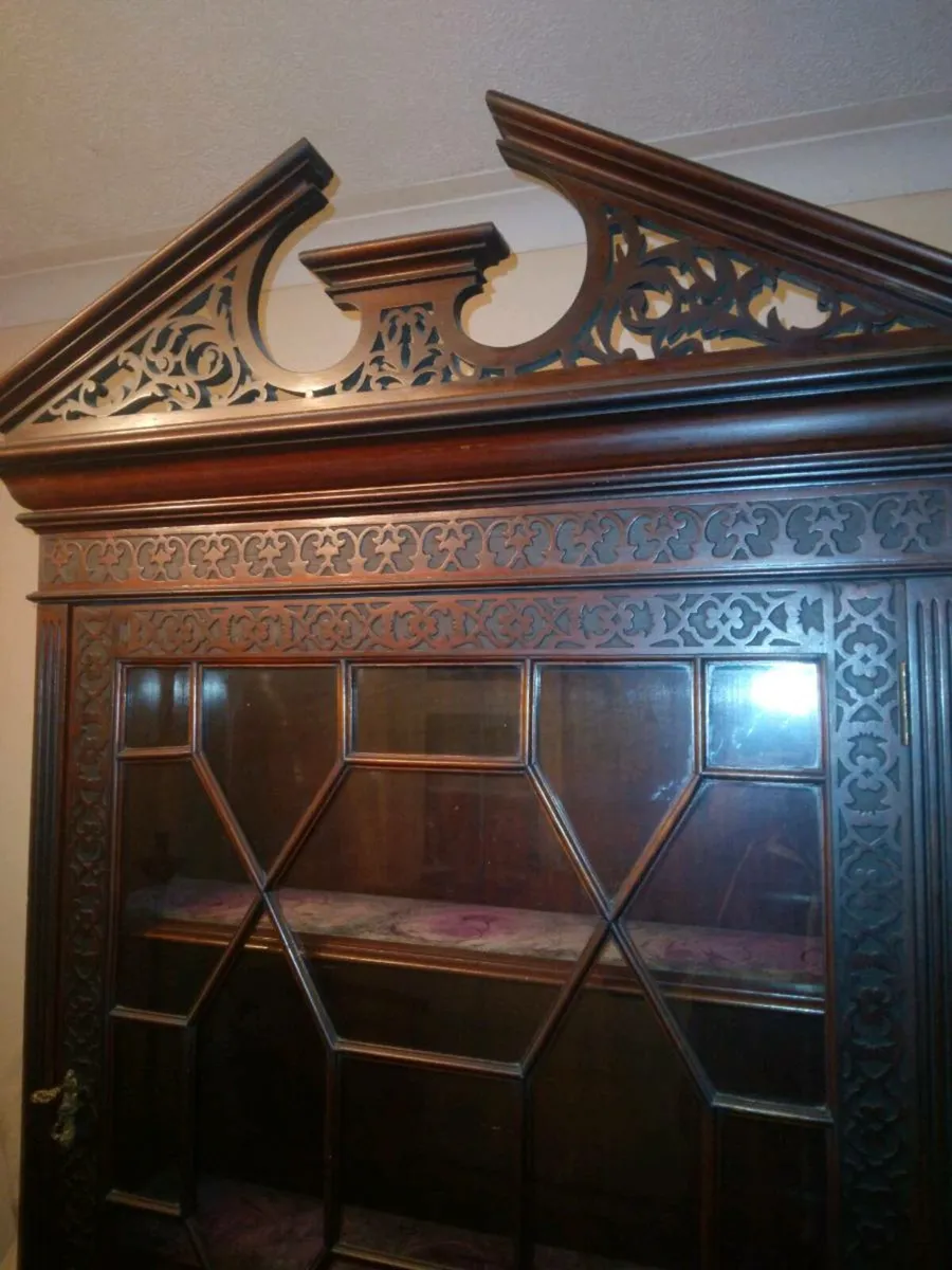 Antique Display Cabinet - Image 4