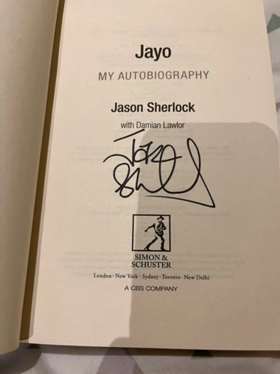 Jason Sherlock - Jayo. Signed Hardcover. Dublin - Image 3