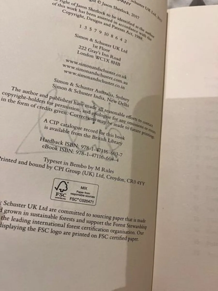 Jason Sherlock - Jayo. Signed Hardcover. Dublin - Image 4