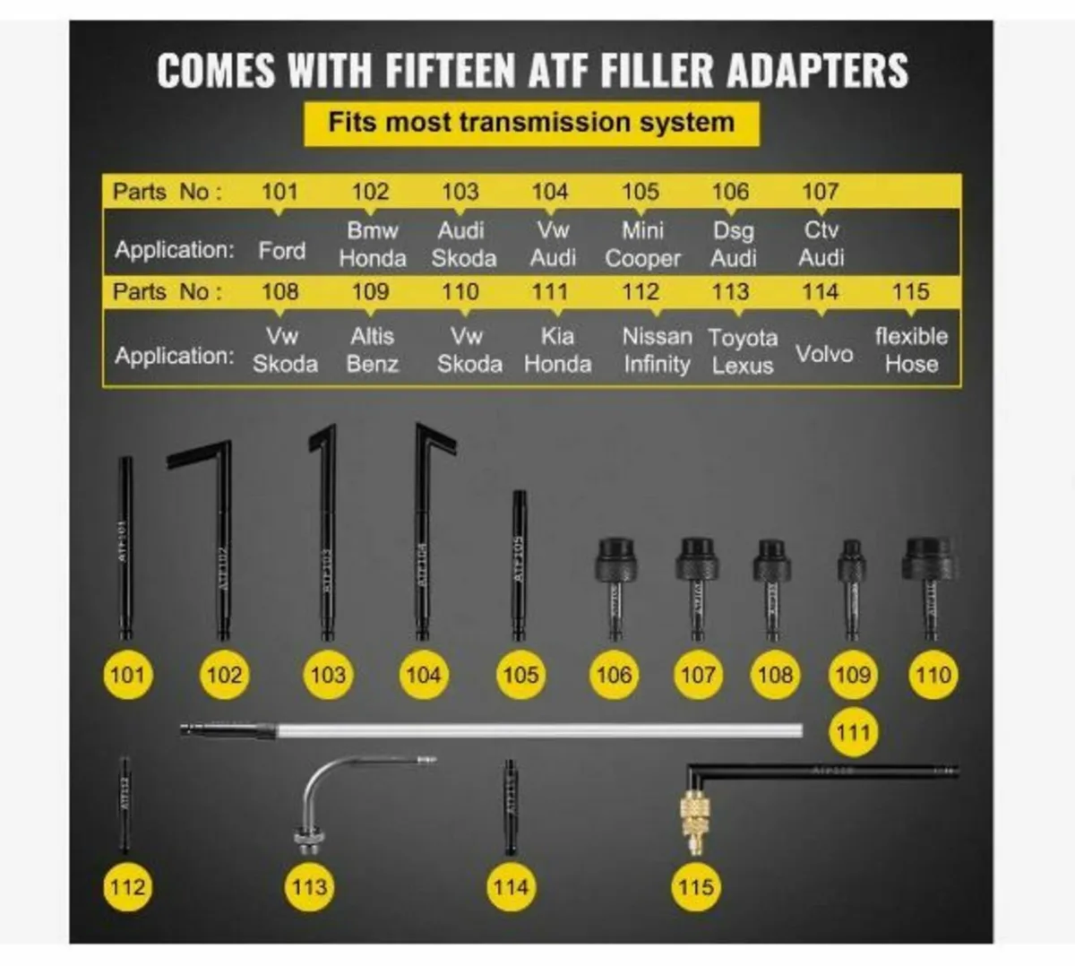 Transmission Fluid Pump Manual ATF Refill System - Image 3