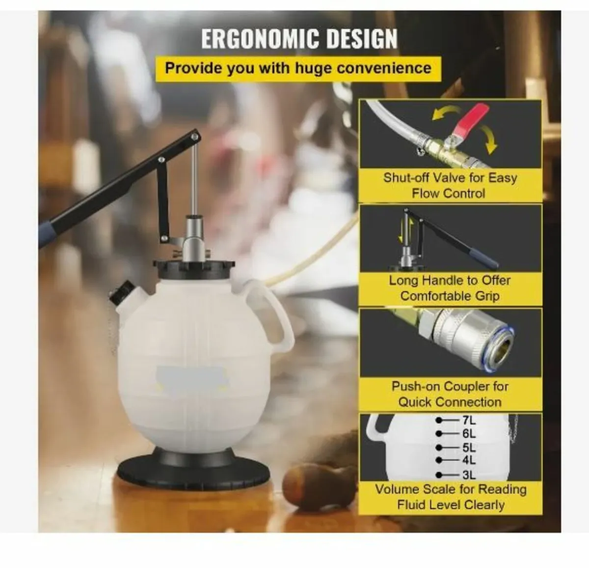 Transmission Fluid Pump Manual ATF Refill System - Image 4