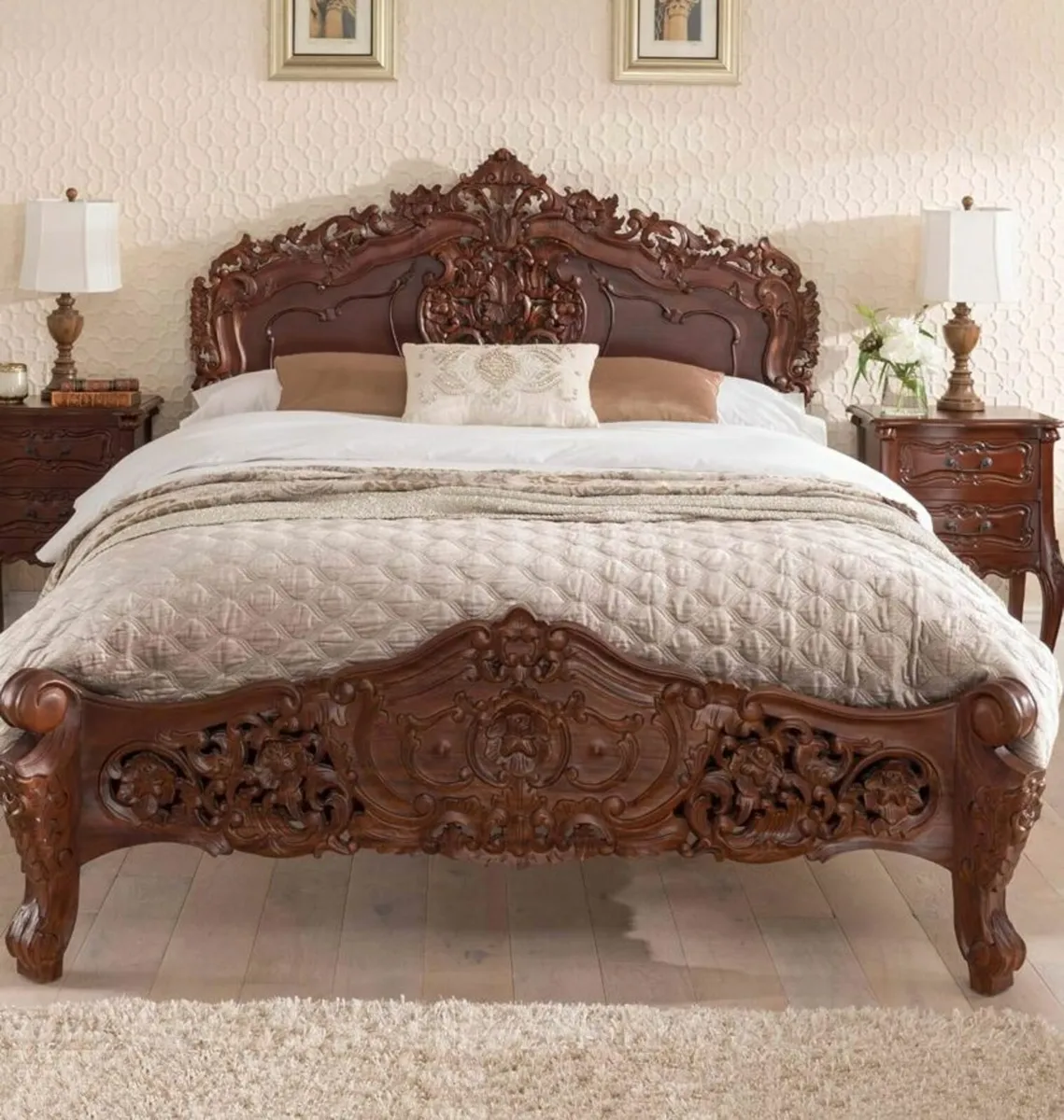 French Style Bed Frame - Image 1