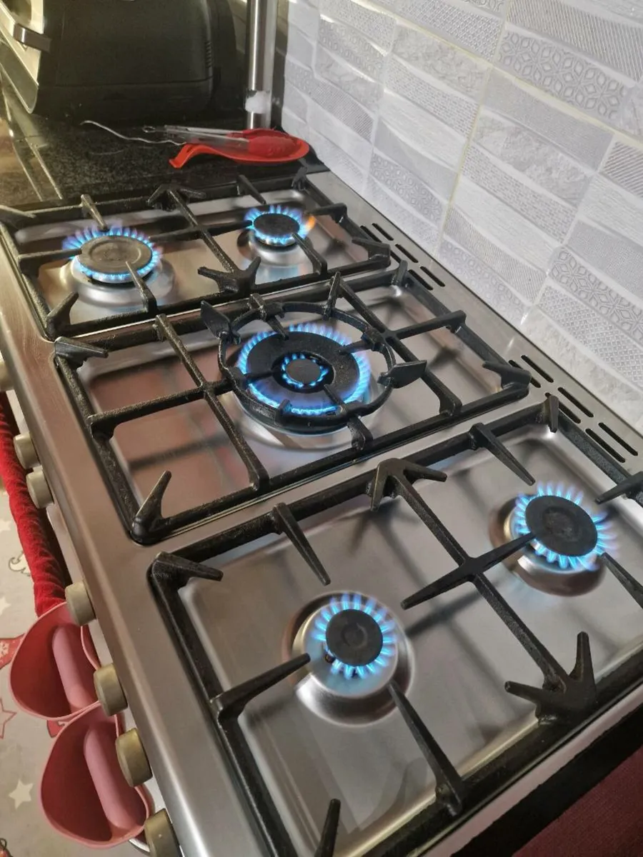 KENWOOD 90cm gas cooker with 5 burners - Image 2