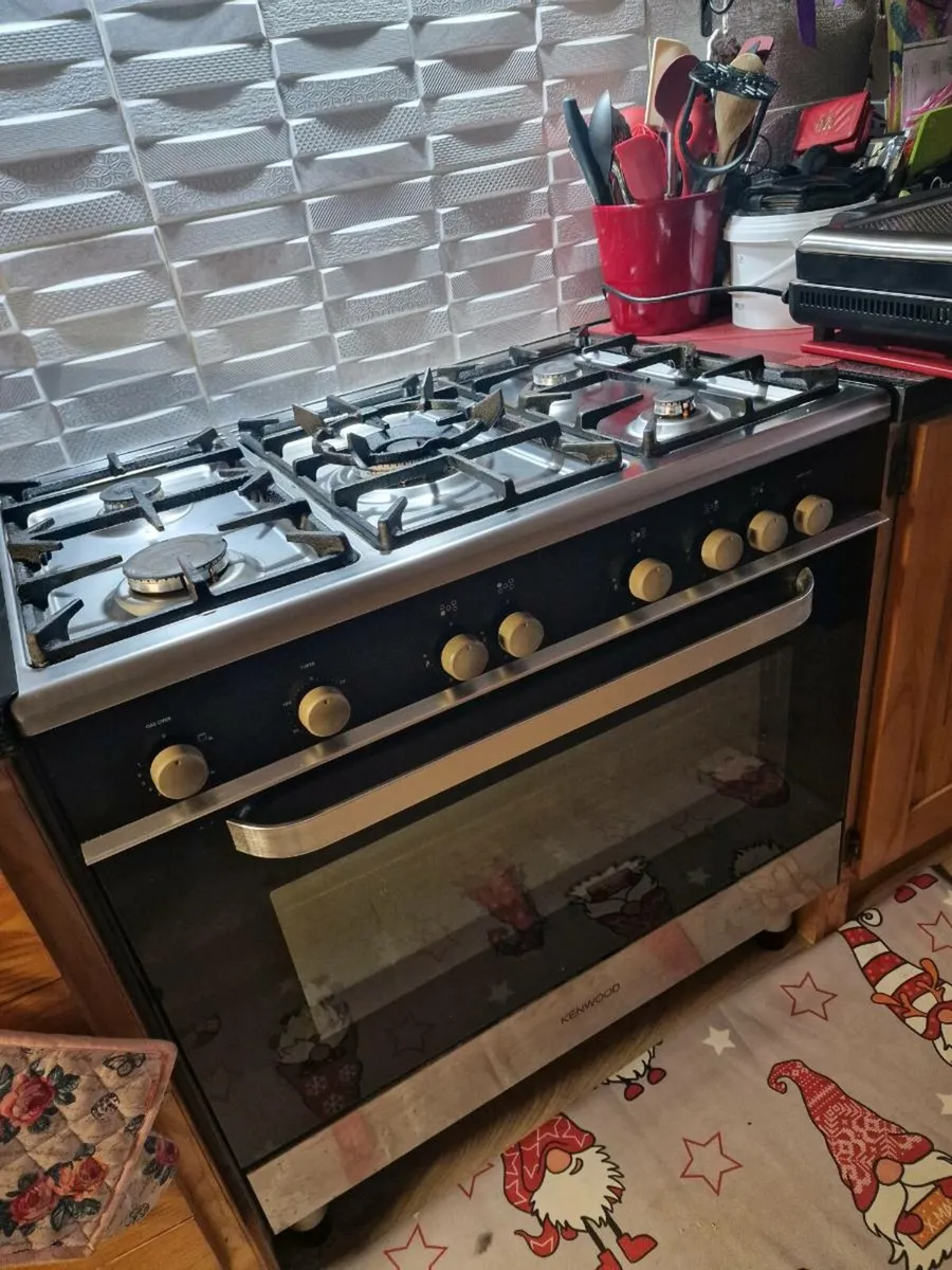 KENWOOD 90cm gas cooker with 5 burners - Image 3