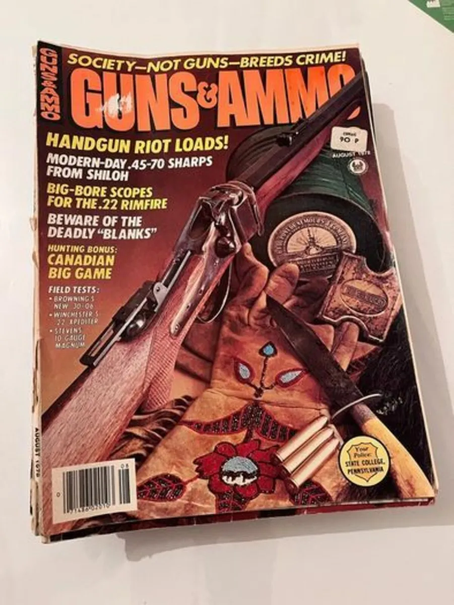 Guns & Ammo Vintage Magazines. 1970s-80s. Bundle - Image 2