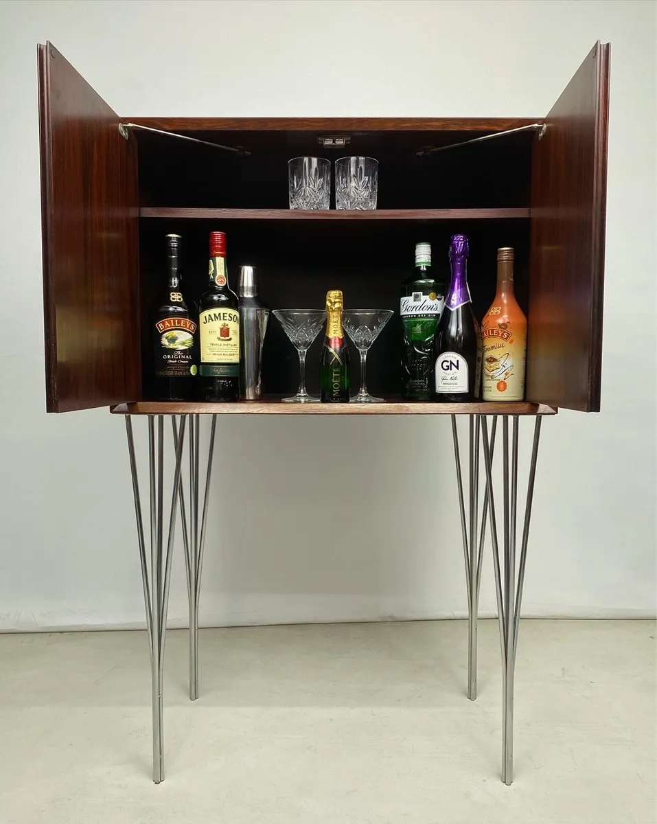 Mid Century Danish Cocktail Cabinet - Image 2