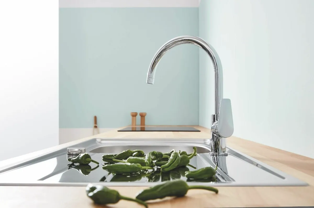 BauEdge – Single Lever Kitchen Mixer Tap (Monobloc - Image 2