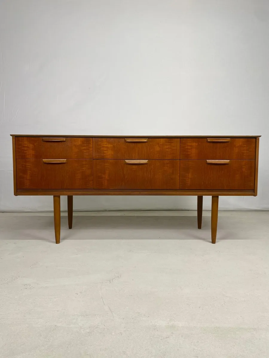 Mid Century Teak Media Sideboard - Image 2