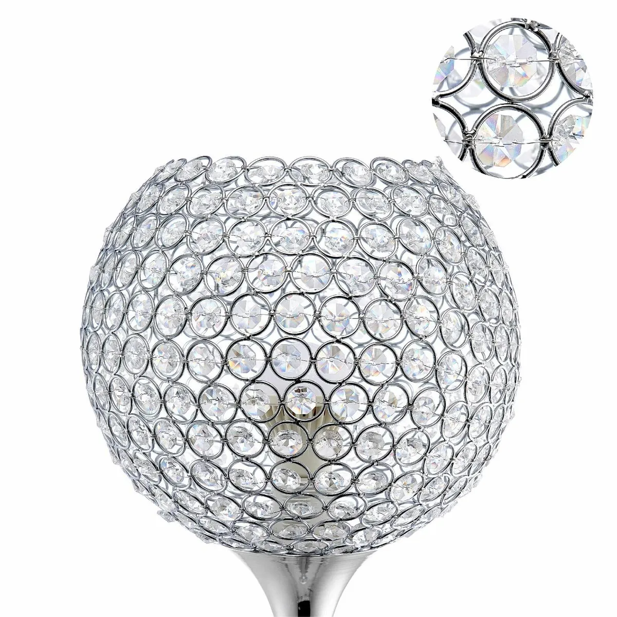 Led Floor Lamps for Living Room Modern Chrome - Image 3