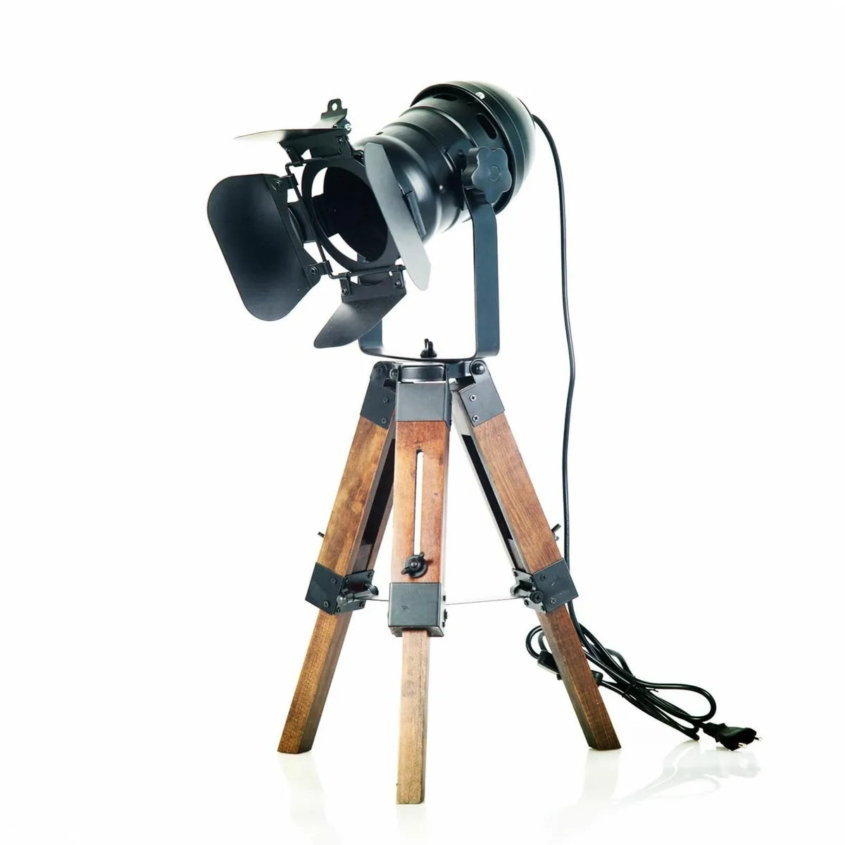 Industrial Tripod Table Lamp for Living Room - Image 1