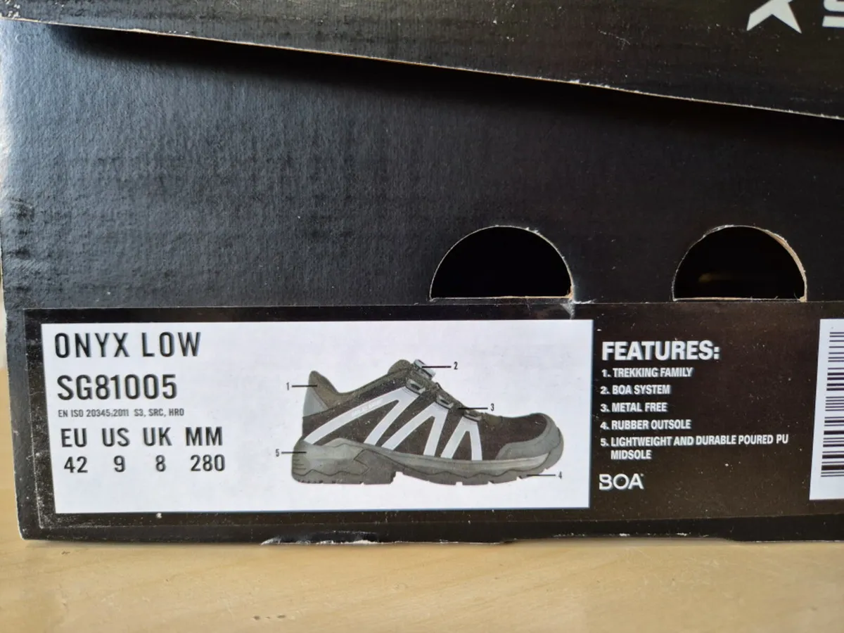 SNICKERS safety work trainers, NEW - Image 4