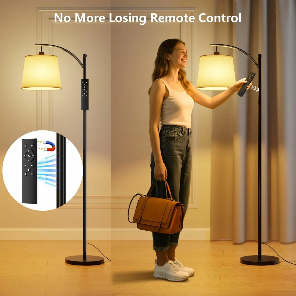 Floor Lamps for Living Room 60 Arc Tall Standing - Image 2