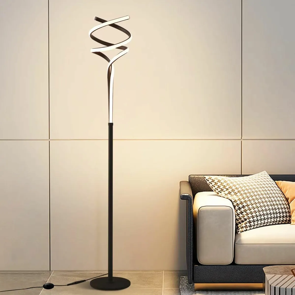Floor Lamp Lamps for Living Room LED 3 Color 5 - Image 1