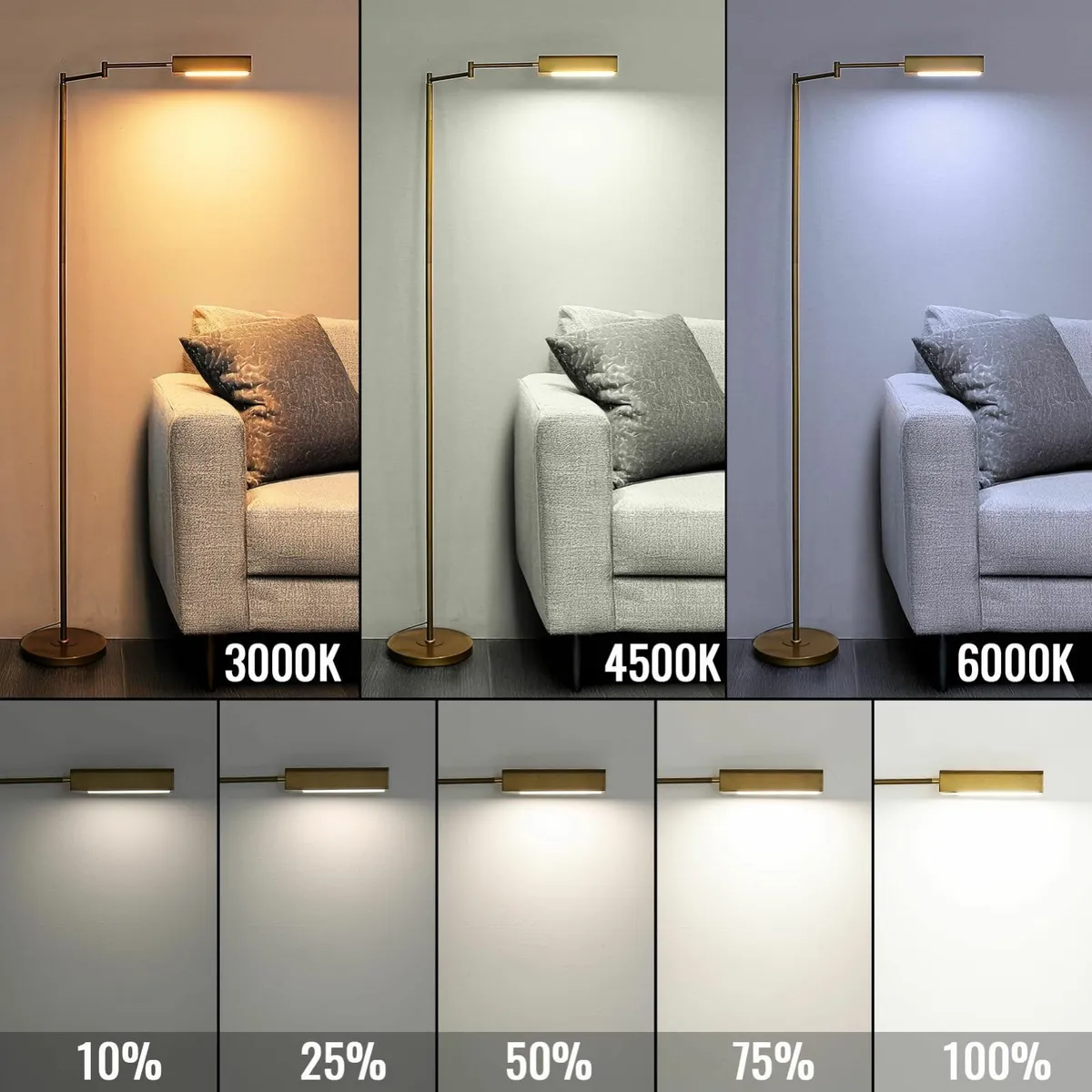 LED Floor Lamp 20W 1500LM Lamps for Living Room - Image 2
