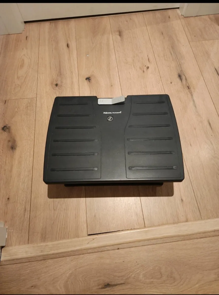 Home Office Table & Chair Set with Foot Rest - Image 2