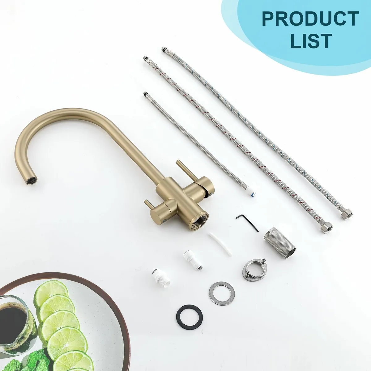 3 in 1 Kitchen Tap with Drinking Filtered Water - Image 3