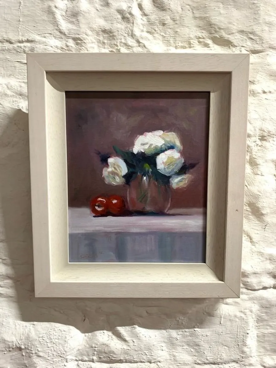 Signed oil painting by Sheena Hughes. - Image 1