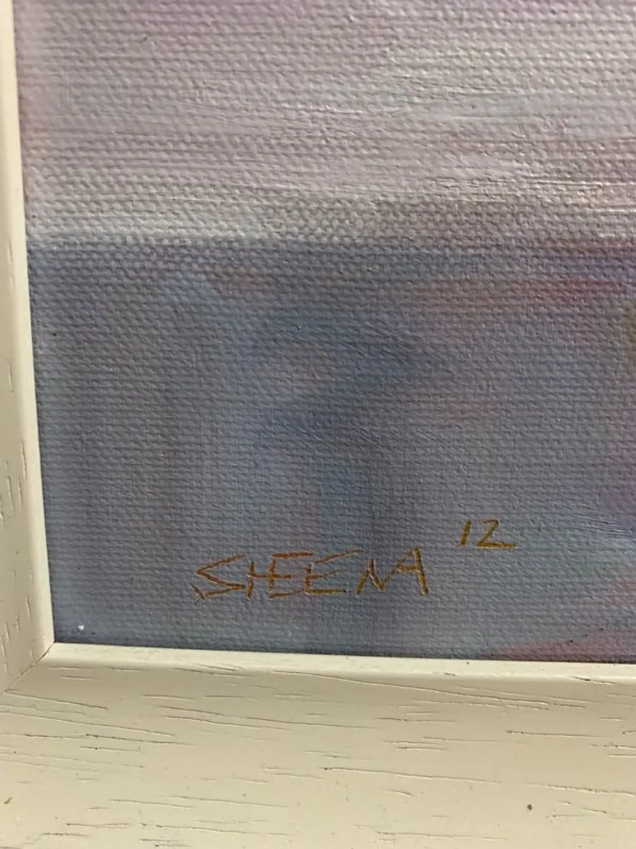 Signed oil painting by Sheena Hughes. - Image 2