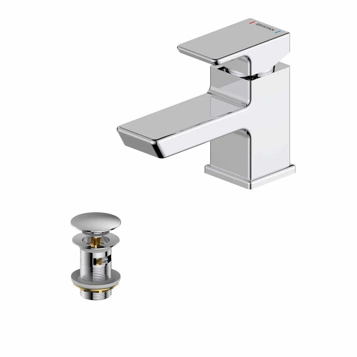 COB BAS C Colbalt Basin Mixer - Chrome - Image 1