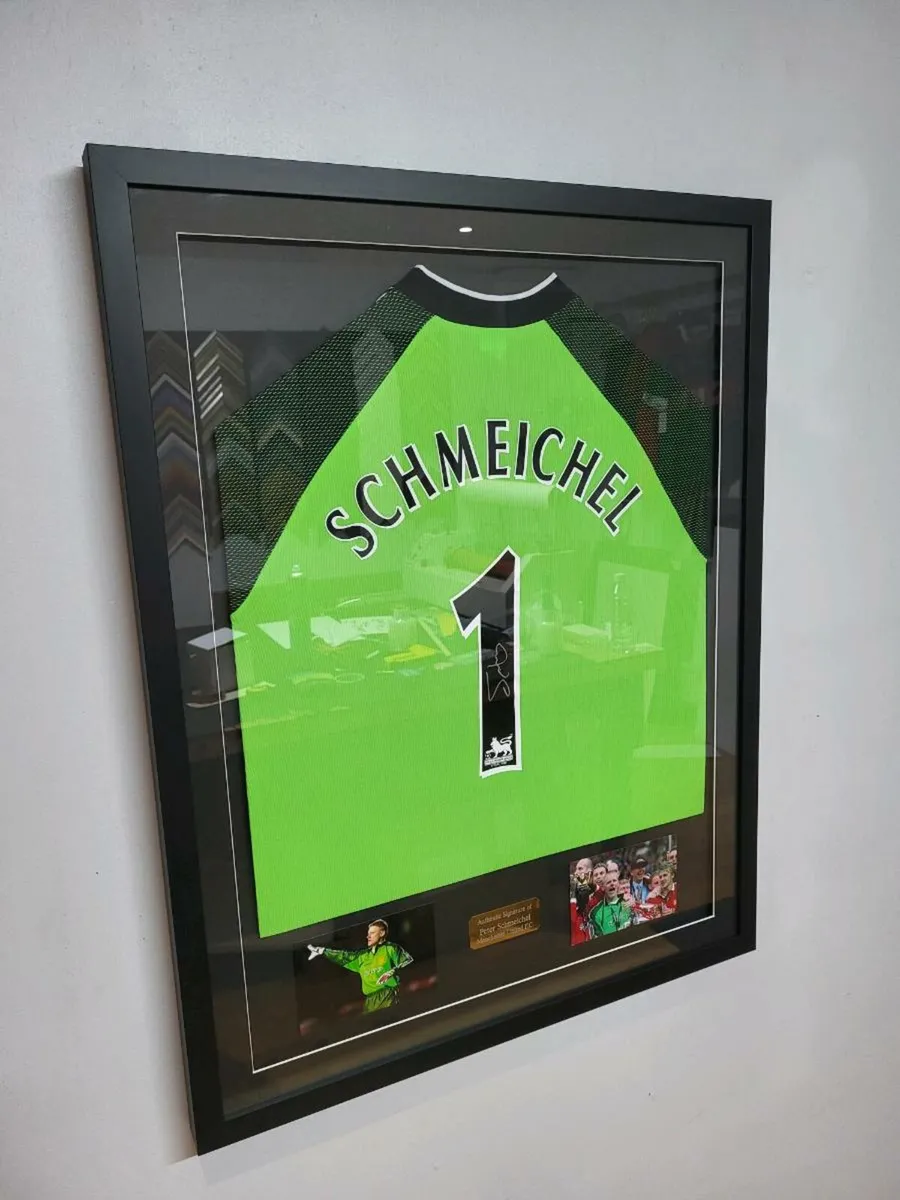 Peter Schmeichel Framed Signed Man Utd Shirts - Image 2