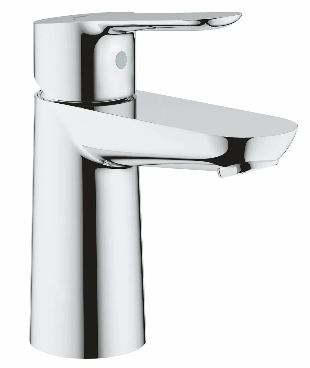 BauEdge - Smooth Body Single-Lever Basin Mixer - Image 1