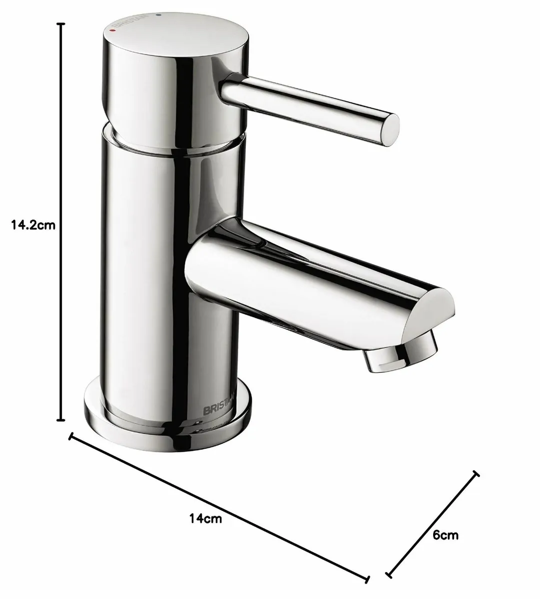 BTZ BAS C Blitz Basin Mixer - Chrome - Image 2