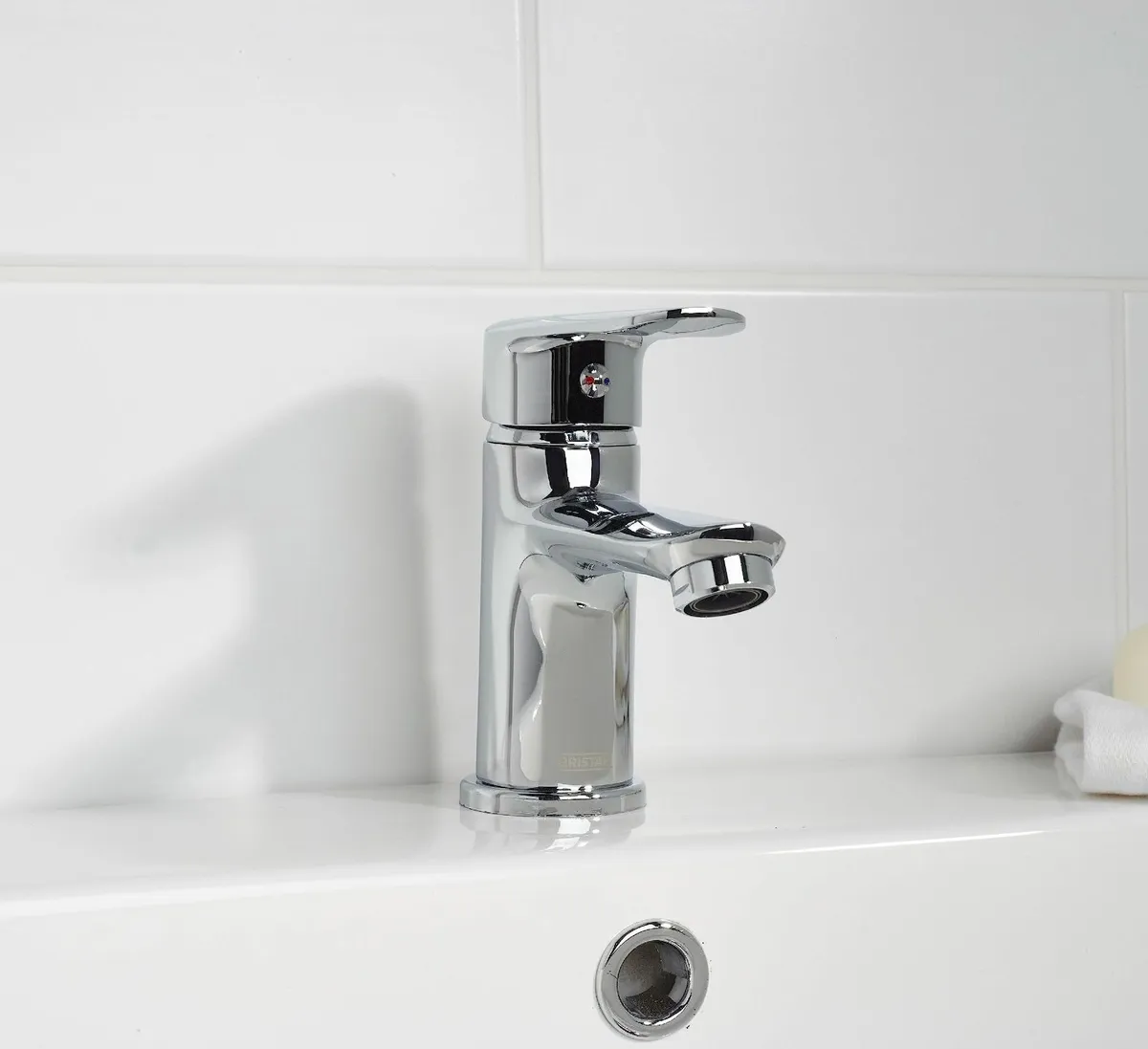 Essentials Opus Bathroom Taps Basin Mixer Chrome - Image 4