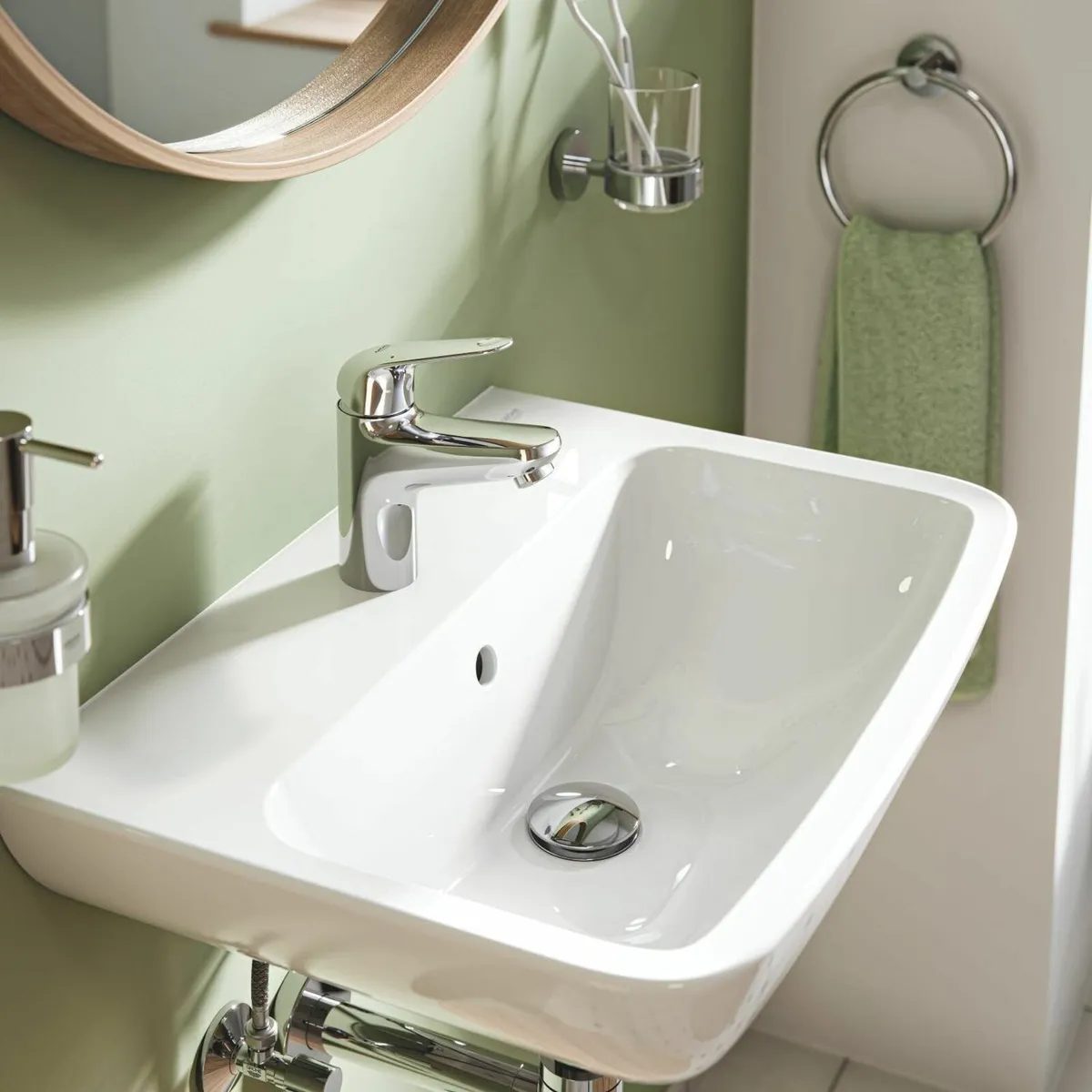 Swift QuickFix – Smooth Body 1 Lever Basin Mixer - Image 2