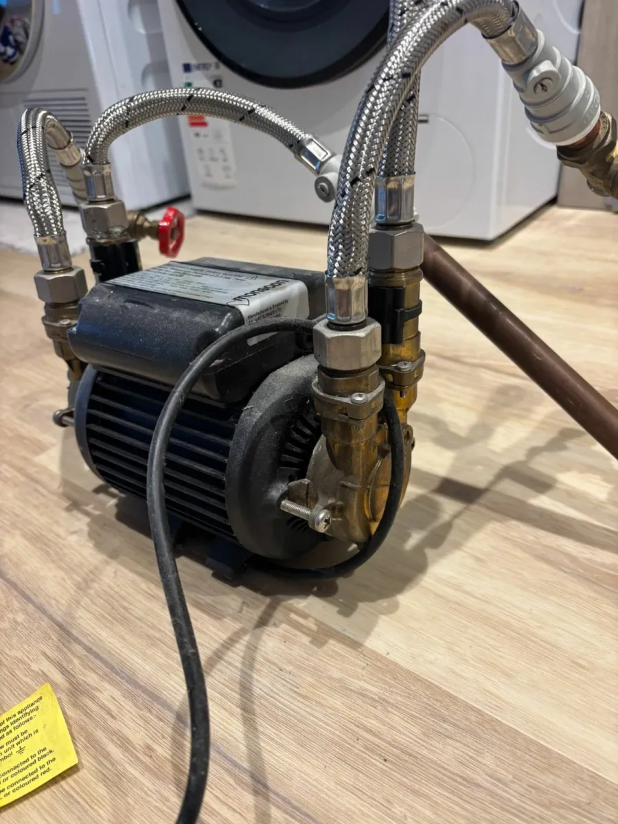 2.0 Bar Shower Pump (Twin) Stuart Turner Monsoon - Image 2