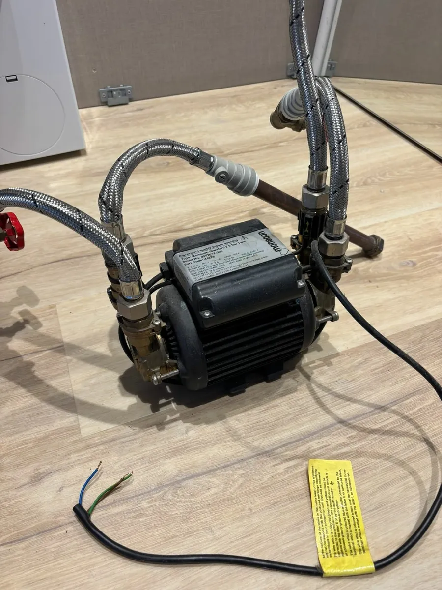 2.0 Bar Shower Pump (Twin) Stuart Turner Monsoon - Image 4