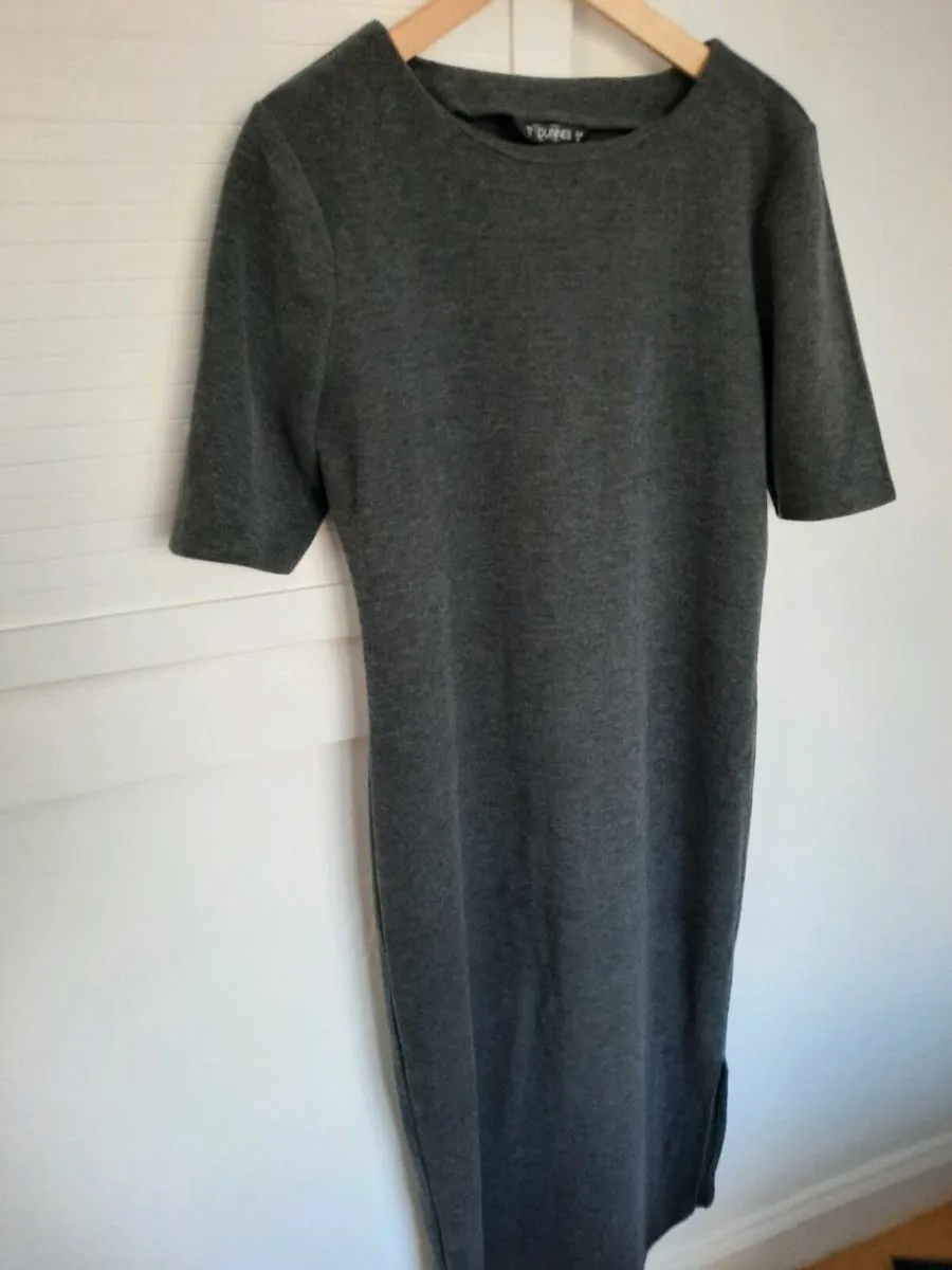 Dunnes stores grey  Dress - Image 1