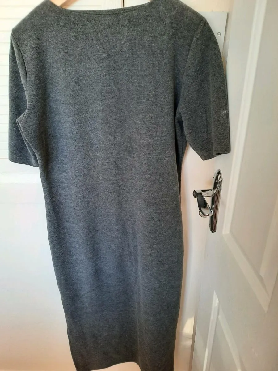 Dunnes stores grey  Dress - Image 4