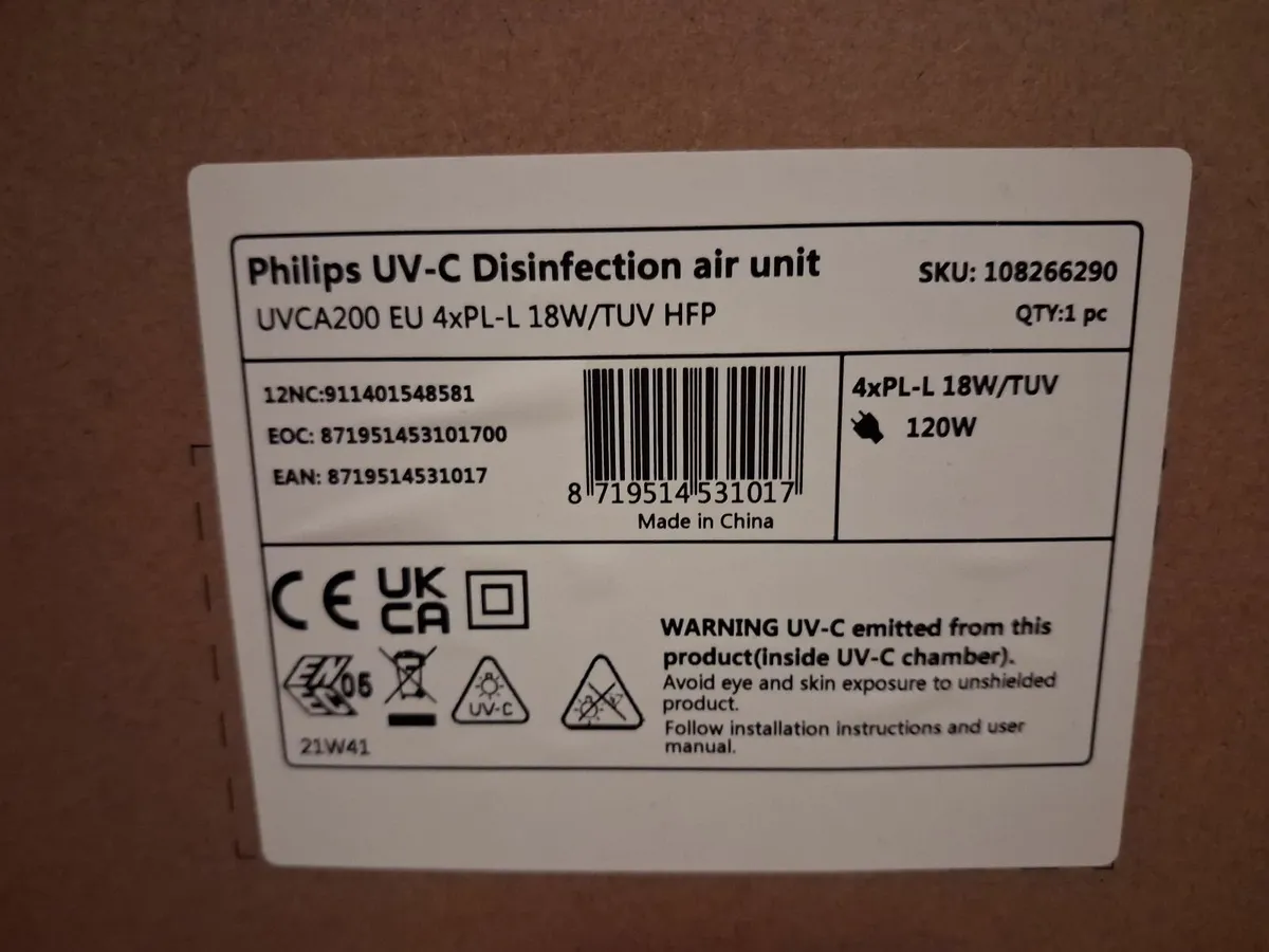 Delivery - Philips Air Disinfection Air Purifier - Image 3
